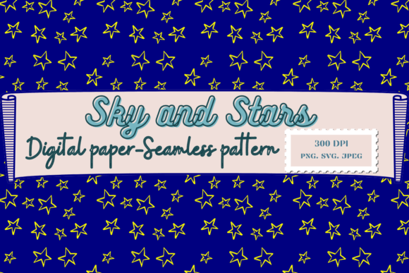 Stars and Seamless Repeatable Patterns